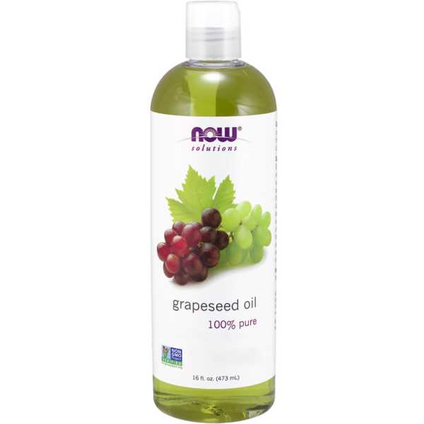 Now Foods Solutions, Grape Seed Oil, 473 ml