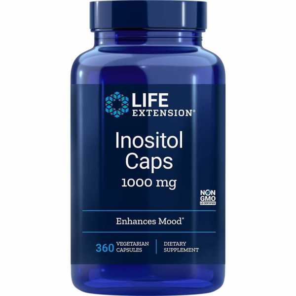 Life Extension, Inositol Kapseln, 1000 mg, 360 Kapseln