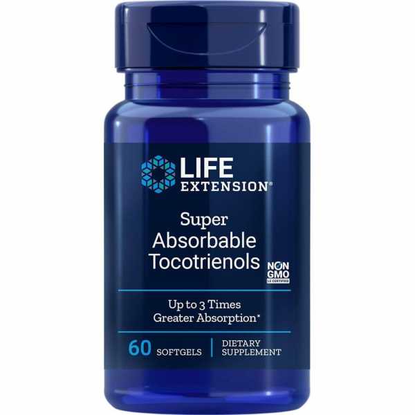 Life Extension, Super resorbierbare Tocotrienole, 60 Weichkapseln