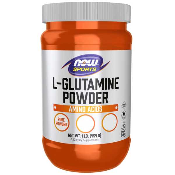 Now Foods, L-Glutamine Powder, 454g