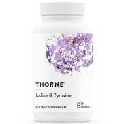 Thorne Research, Iodine 225mg und Tyrosine 500mg, 60 Kapseln