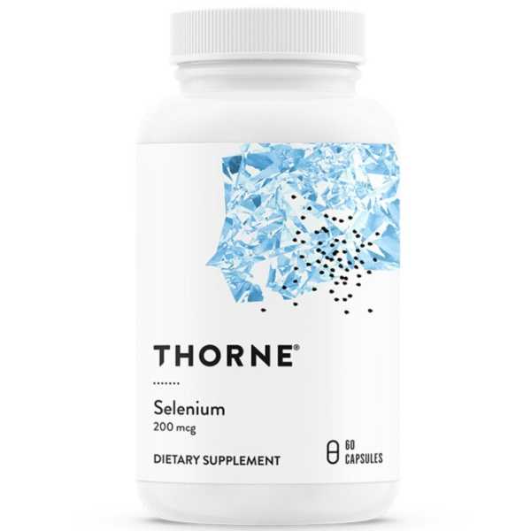 Thorne Research, Selenium, 200mcg, 60 Kapseln