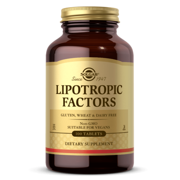 Solgar, Lipotropic Factors, 100 Tabletten