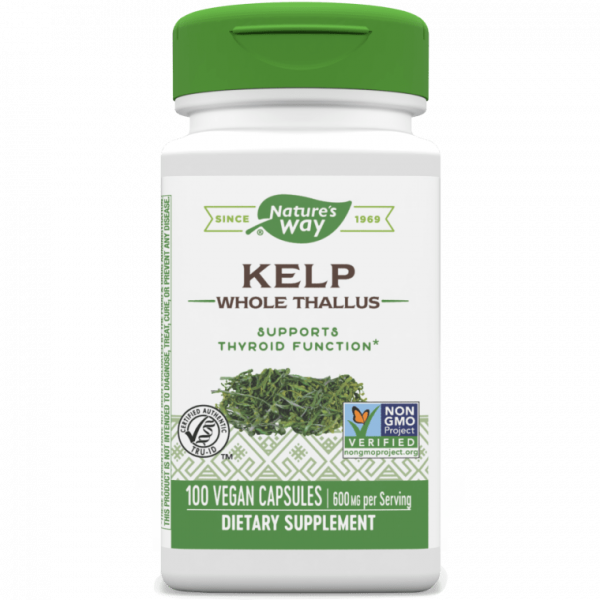 Nature's Way, Kelp, 600 mg, 180 Veg. Kapseln