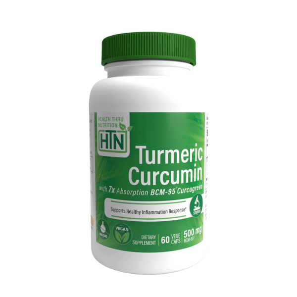 Health Thru Nutrition, Curcugreen Vegan Curcumin, 500mg, 60 Kapseln
