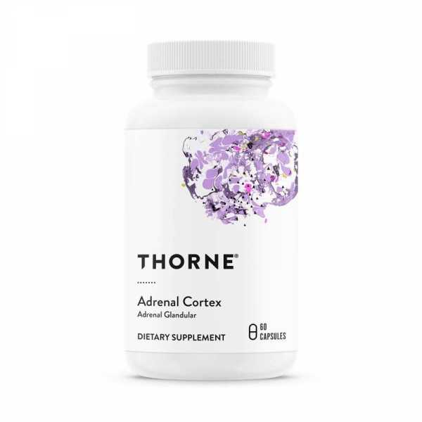 Thorne Research, Adrenal Cortex, 50mg, 60 Kapseln
