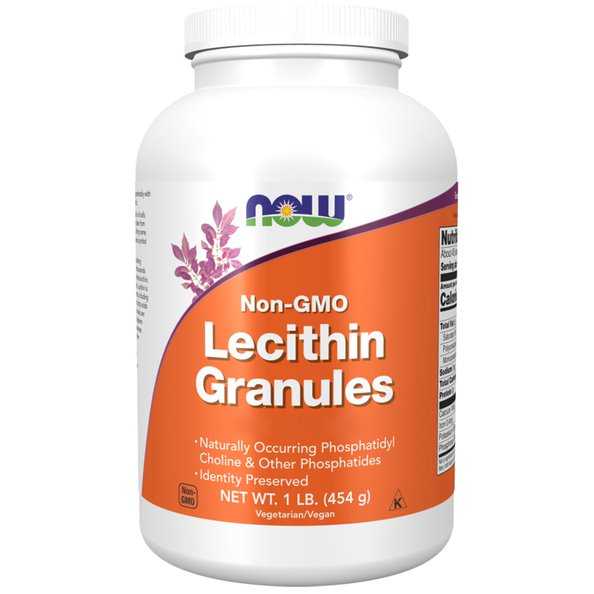 Now Foods, Lecithin Granules, 454g