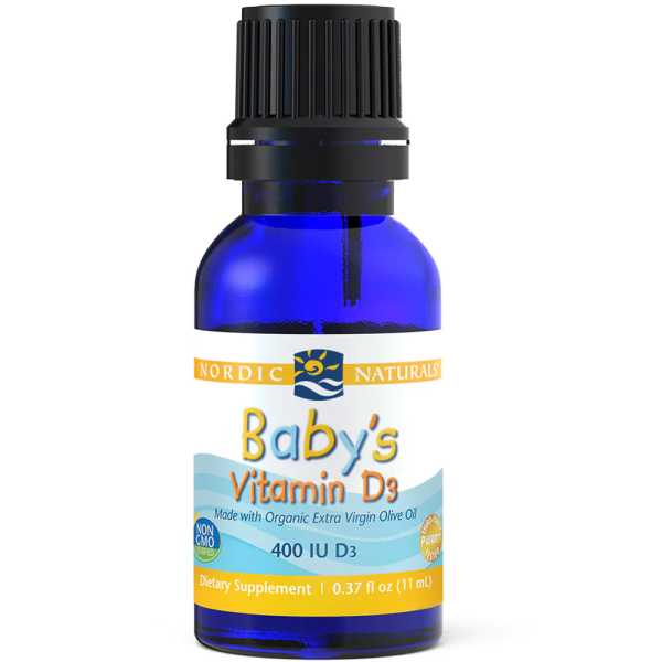 Nordic Naturals, Baby's Vitamin D3, 400IU, 22ml