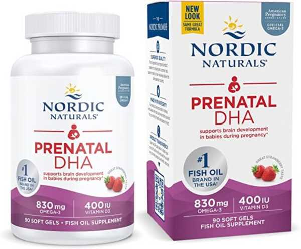 Nordic Naturals, Prenatal DHA, 90 Weichkapseln