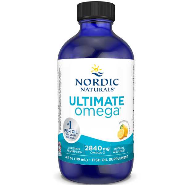 Nordic Naturals, Ultimate Omega, Zitrone, 119ml