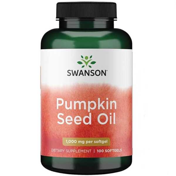 Swanson, Pumpkin Seed Oil, 1000mg, 100 Weichkapseln