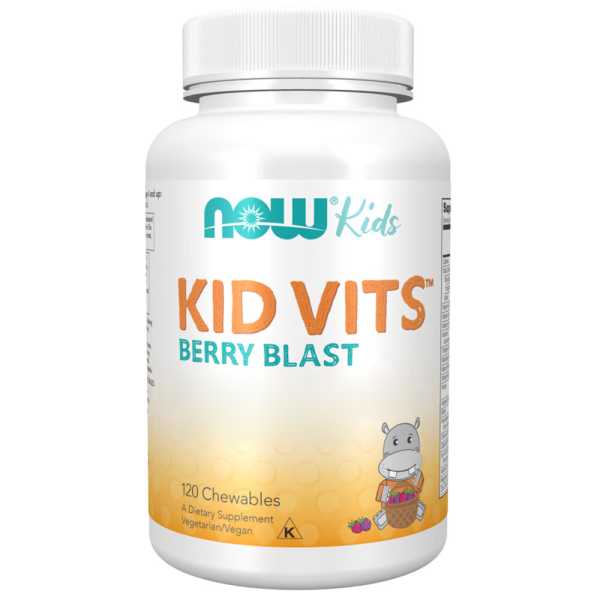 Now Foods, Kid Vits Berry Blast, 120 Kautabletten