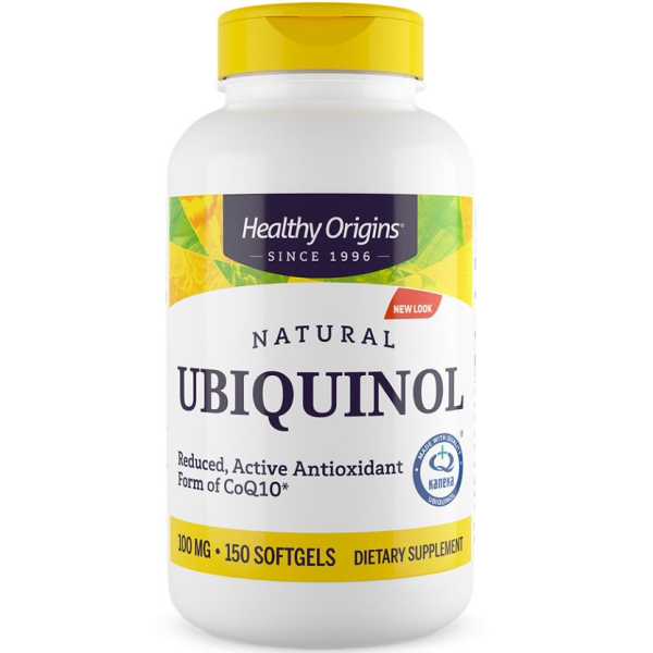 Healthy Origins, Natural Ubiquinol, 100 mg, 150 Weichkapseln