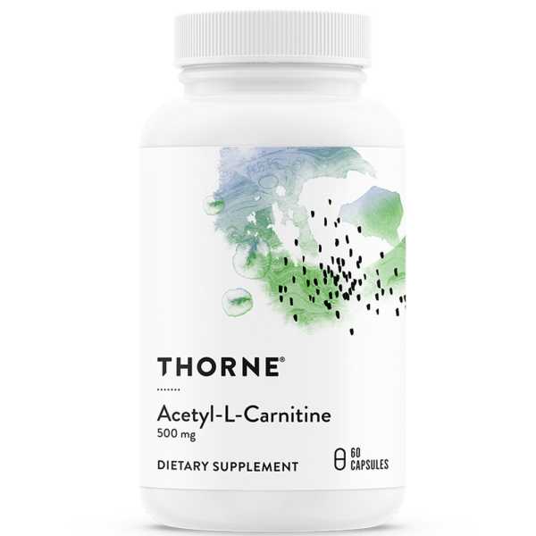 Thorne Research, Acetyl-L-Carnitine, 60 Kapseln