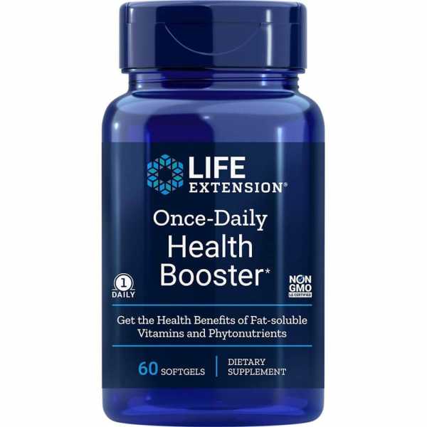 Life Extension, Once-Daily Health Booster, 60 Weichkapseln