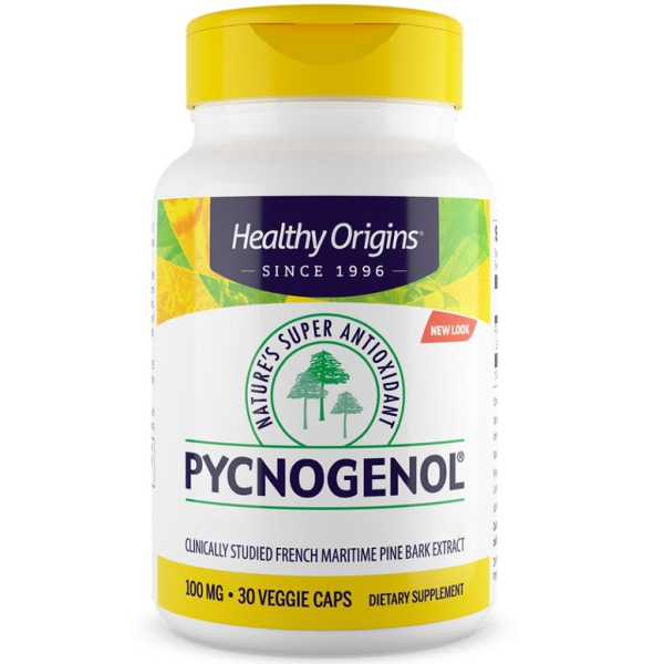 Healthy Origins, Pycnogenol, 100mg, 30 Veg. Kapseln