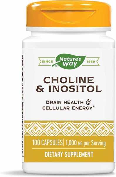 Nature's Way, Choline & Inositol, 250mg 100 Kapseln