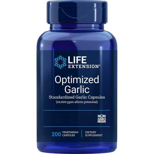 Life Extension, Optimized Garlic, 200 Kapseln | MHD 12/23