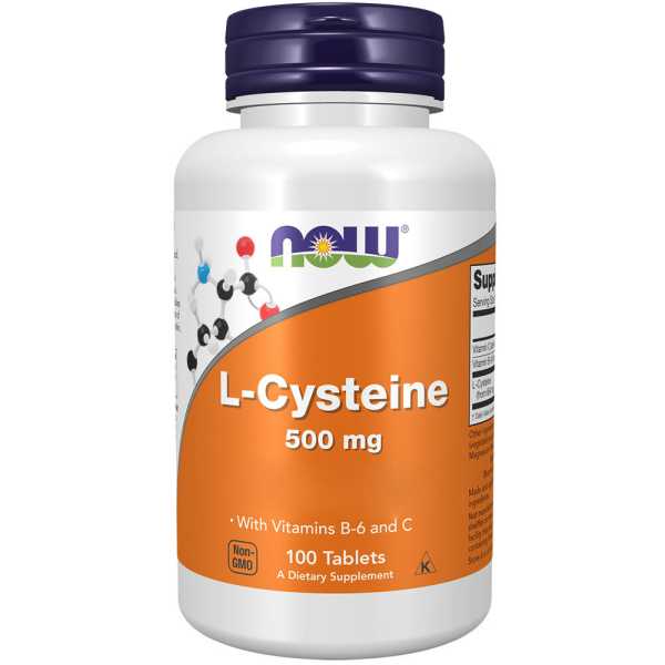 Now Foods, L-Cysteine, 500mg, 100 Tabletten