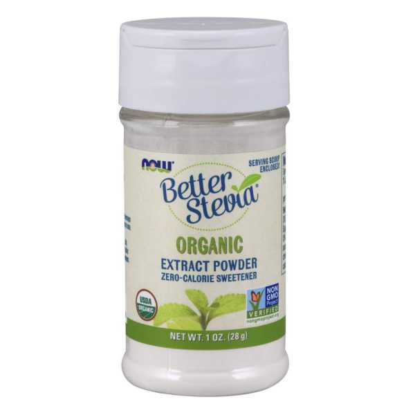 Now Foods, Better Stevia Pulver, 28g