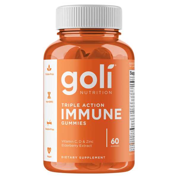 Goli Nutrition, Triple Action Immune, 60 Gummies