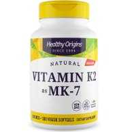 Healthy Origins, Vitamin K2 as MK7, natürlich, 100mcg, 180 vegetarische Weichkapseln