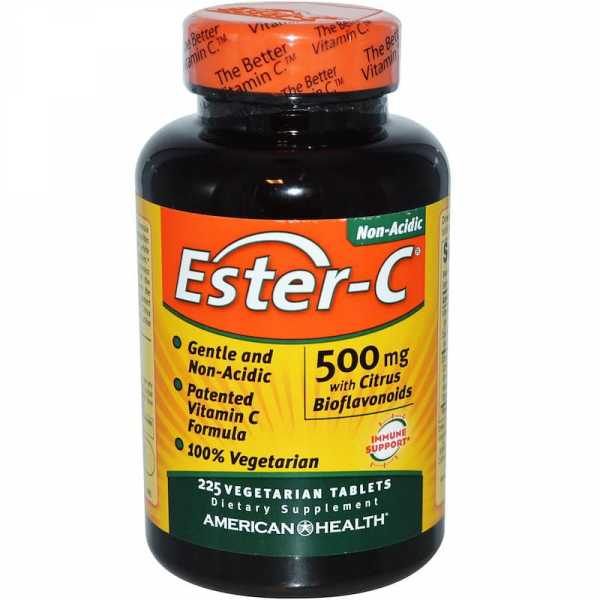 American Health, Ester C, 500mg, 225 Veg. Tabletten