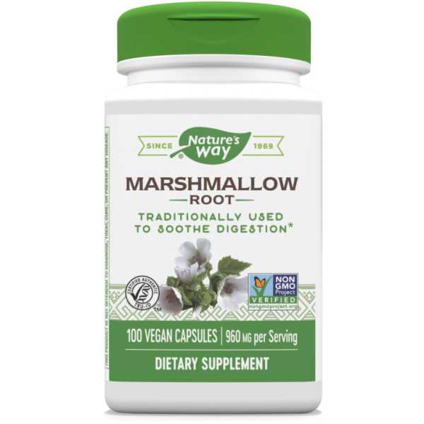 Nature's Way, Marshmallow Root, 100 veg. Kapseln