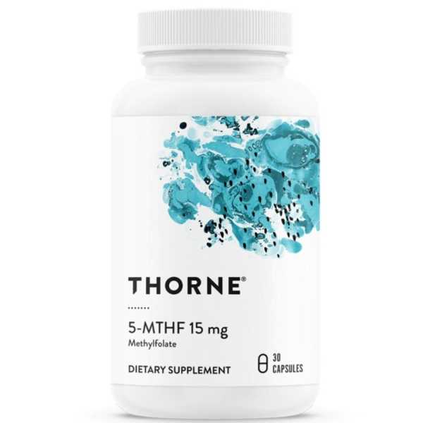 Thorne Research, 5-MTHF, 15mg, 30 Kapseln