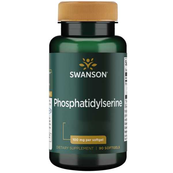 Swanson, Phosphatidylserine, 100mg, 90 Weichkapseln