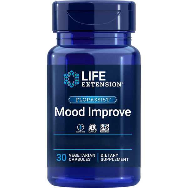 Life Extension, FLORASSISTÂ® Mood Improve, 30 Kapseln