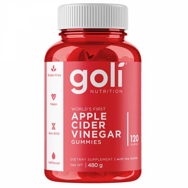 Goli Nutrition, Apple Cider Vinegar, 120 Gummies