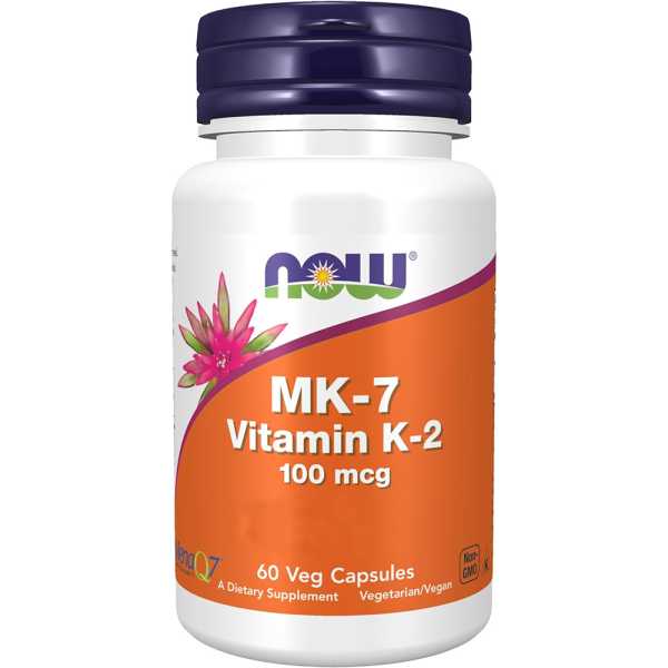Now Foods, Vitamin K2 MK-7, 100mcg, 120 Veg. Kapseln