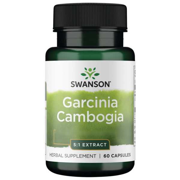 Swanson, Garcinia Cambogia 5:1 Extract, 80mg, 60 Kapseln