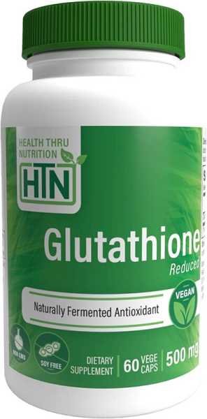 Health Thru Nutrition, ​Glutathione GSH, 500mg, 60 Kapseln