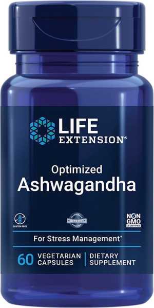 Life Extension, Optimized Ashwagandha Extrakt, 60 Kapseln