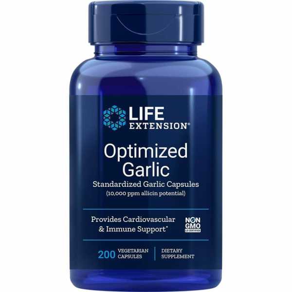 Life Extension, Optimized Garlic, 200 Kapseln