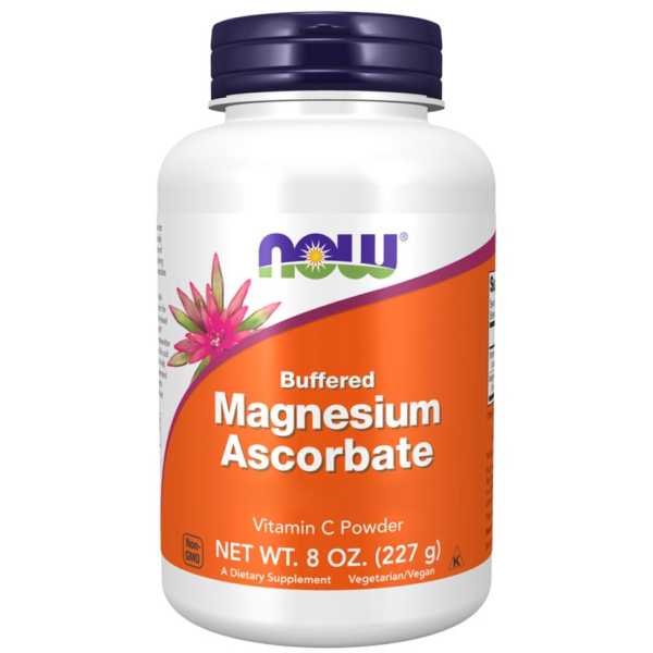 Now Foods, Buffered Magnesium Ascorbate, Vitamin C Powder, 227g