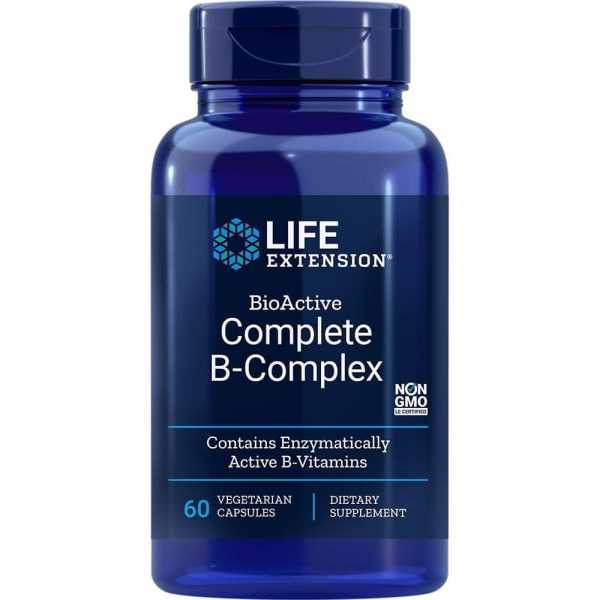 Life Extension, BioActive B-Complex, 60 Kapseln