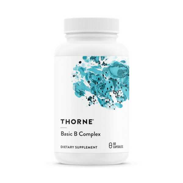 Thorne Research, Basic B Complex, 60 Kapseln