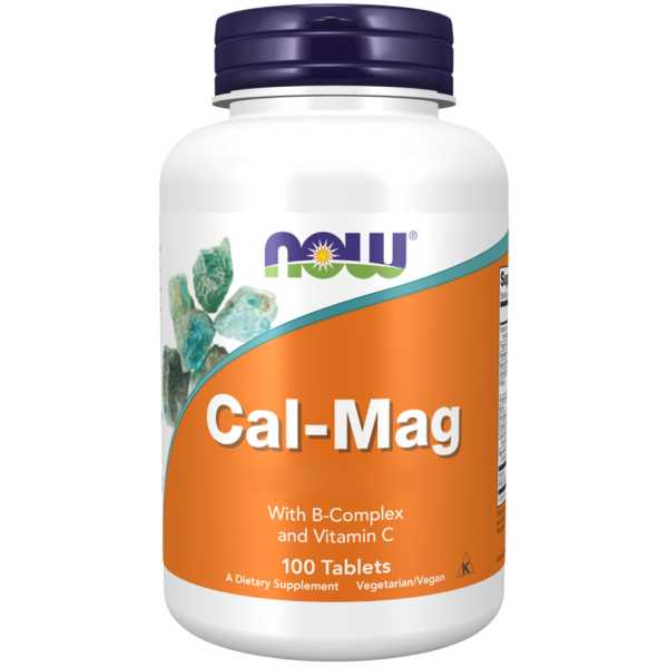 Now Foods, Cal-Mag Stress, 100 Tabletten