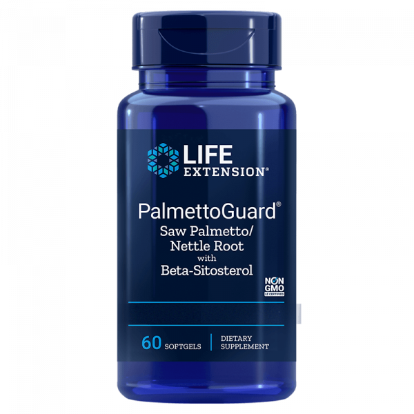 Life Extension, PalmettoGuard ( Saw Palmetto / Nettle Root mit Beta-Sitosterol ), 60 Weichkapseln