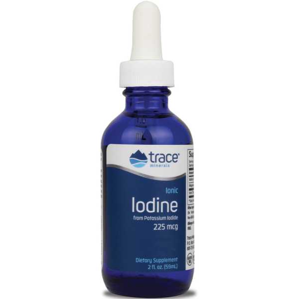 Trace Minerals Research, Ionic Iodine, 59 ml