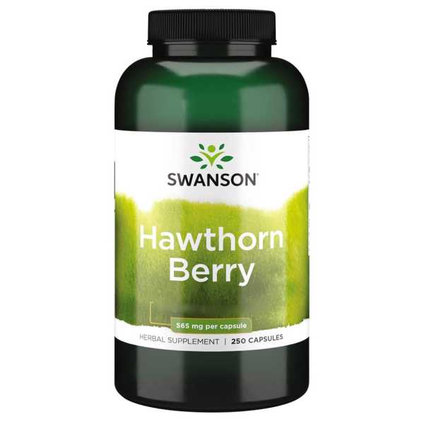 Swanson, Hawthorn Berries, 565mg, 250 Kapseln