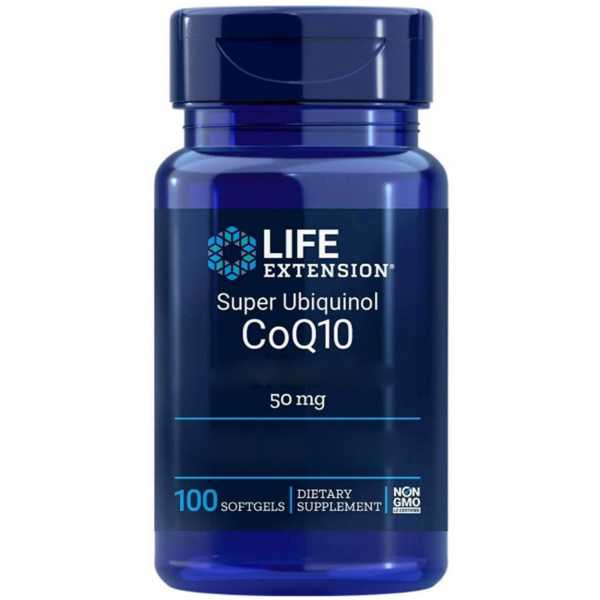 Life Extension, Super Ubiquinol CoQ10, 50mg, 100 Weichkapseln