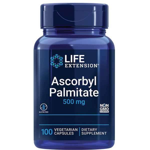 Life Extension, Ascorbyl Palmitate, 500mg, 100 Kapseln