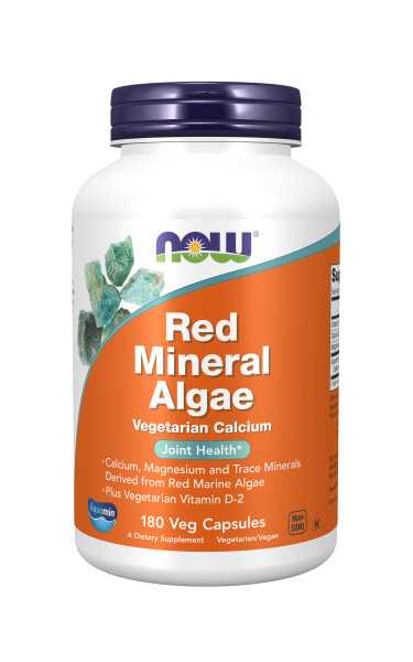 Now Foods, Red Mineral Algae, 180 Veg. Kapseln