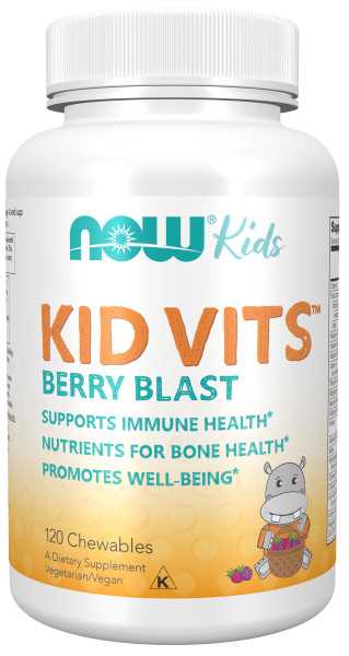 Now Foods, Kid Vits Berry Blast, 120 Kautabletten