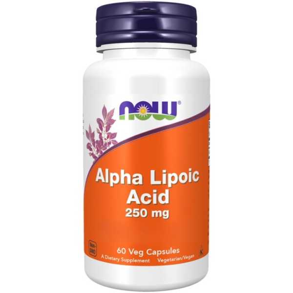 Now Foods, Alpha Lipoic Acid, 250mg, 60 Kapseln