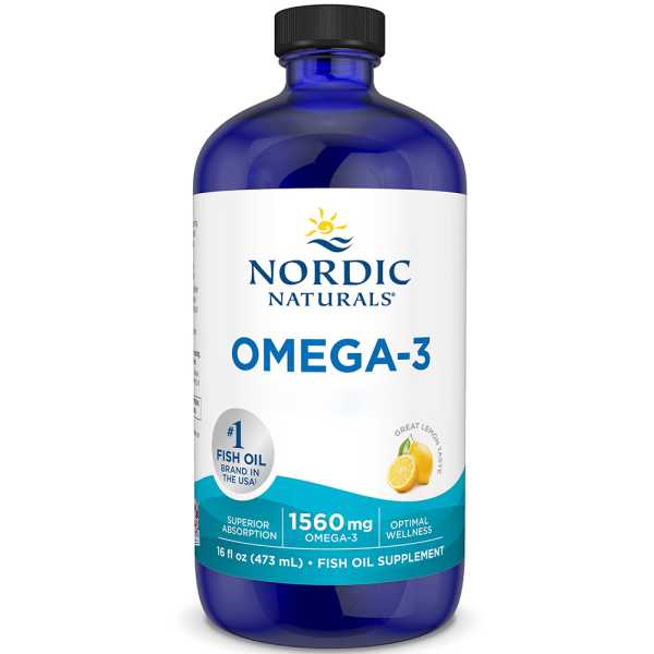 Nordic Naturals, Omega-3, 1560mg Omega-3, Zitronengeschmack, 473 ml